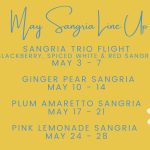 May Sangria Lineup
