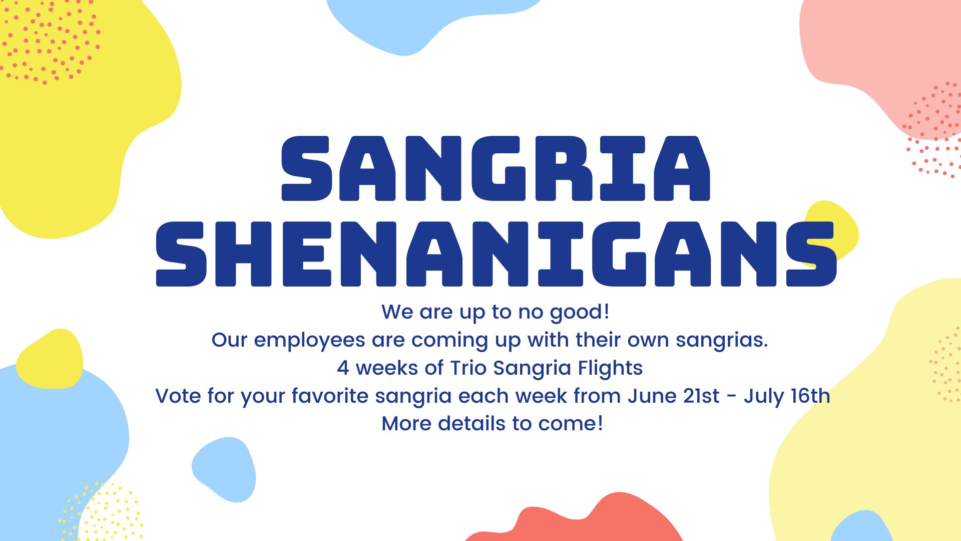Read more about the article Sangria Shenanigans
