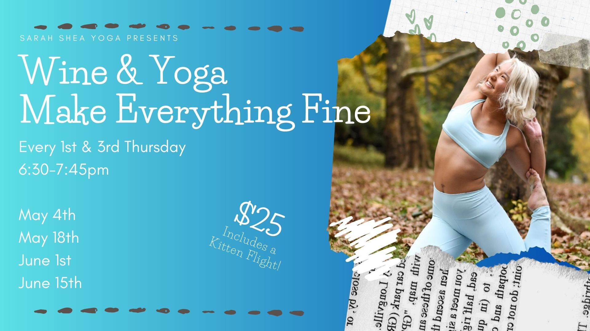 You are currently viewing Wine and Yoga Make Everything Fine