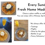 Homemade Waffle Sunday