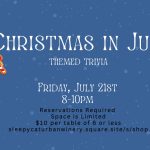 Christmas in July Trivia