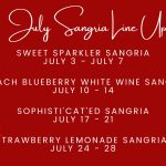 July Sangria Line Up
