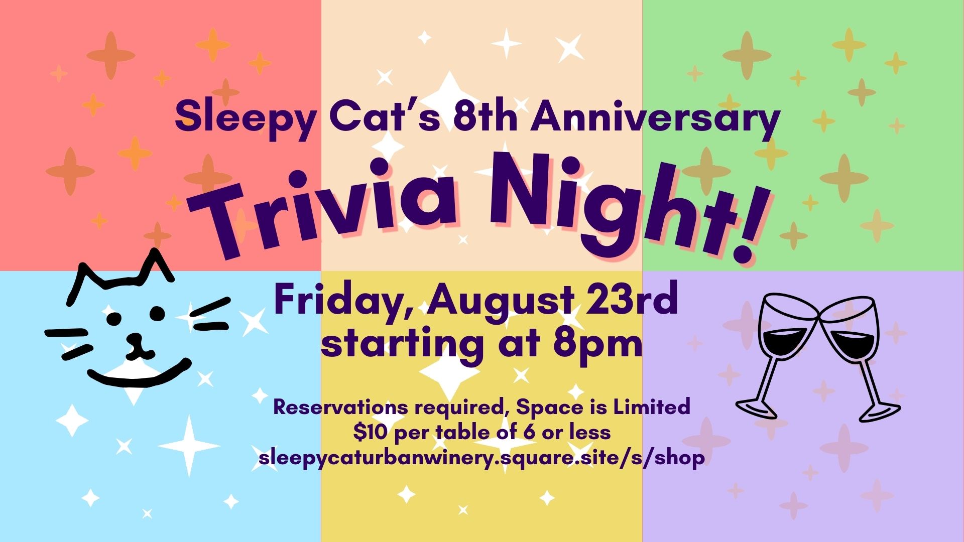 You are currently viewing Sleepy Cat’s 8th Anniversary