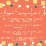 August Sangria line up