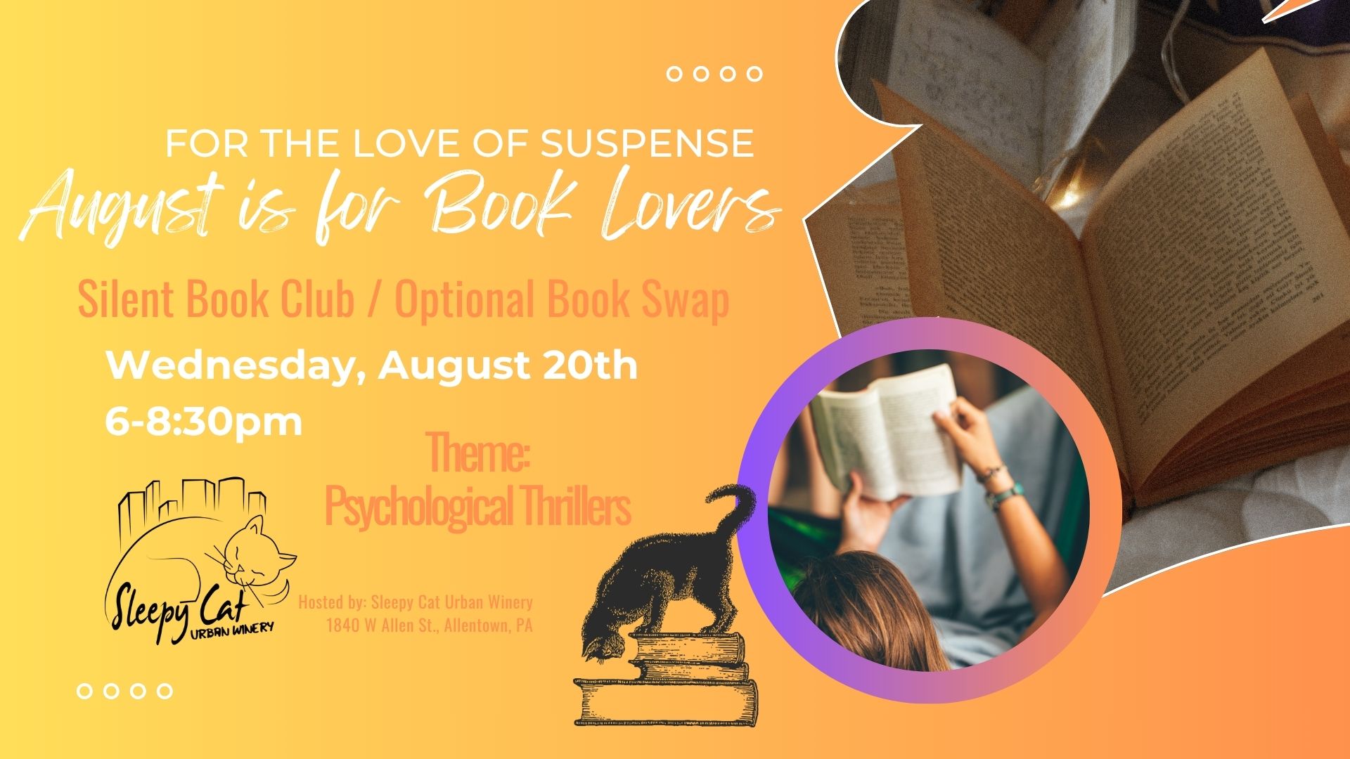 FOR THE LOVE OF SUSPENSE